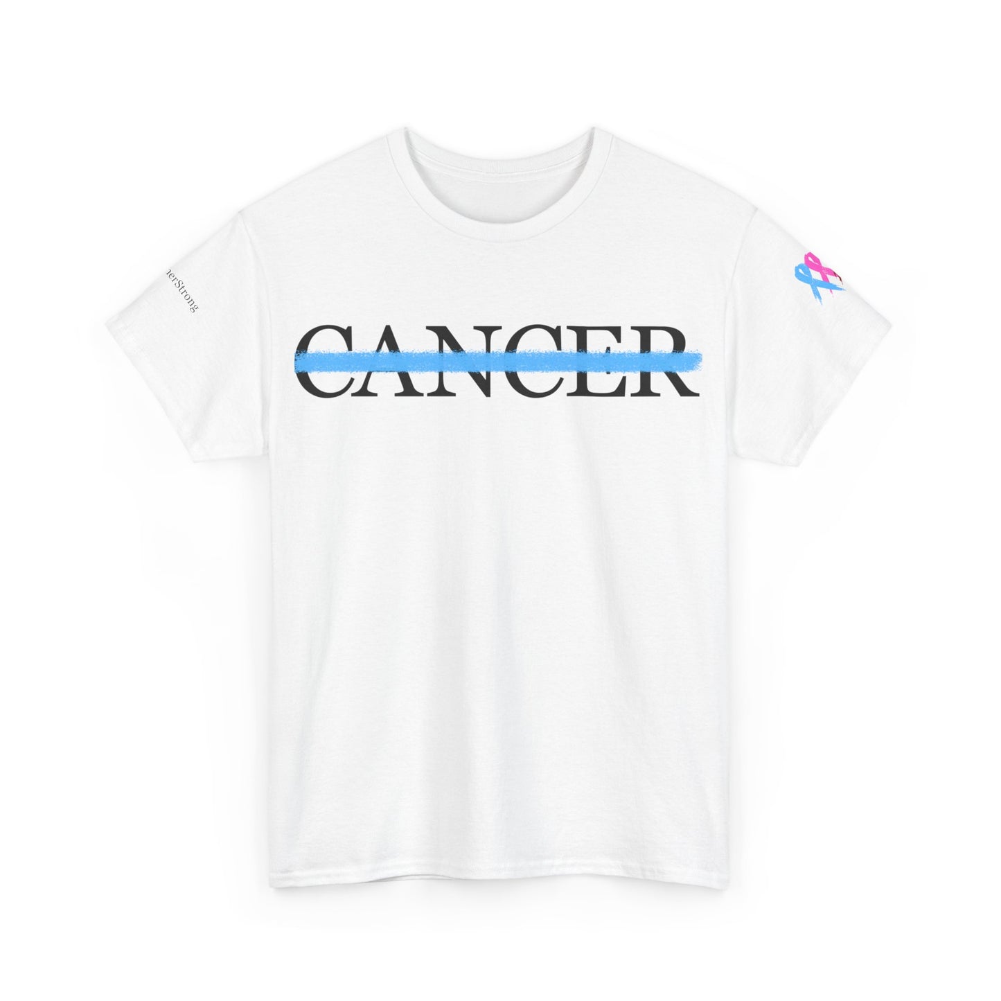 Prostate Cancer Crusader White T-Shirt