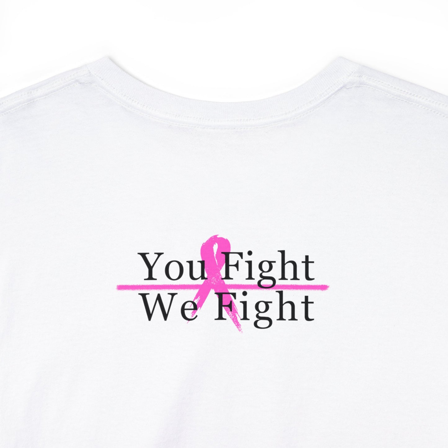 Breast Cancer Awareness White T-Shirt