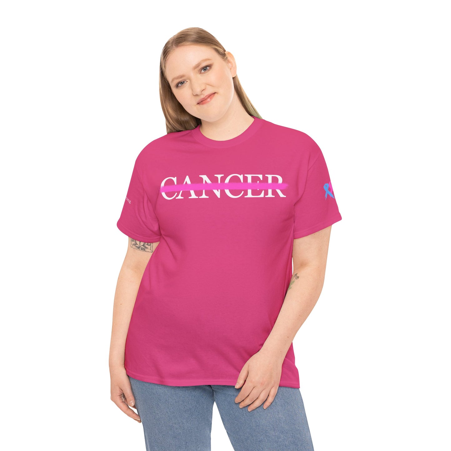 Empowerment In Black Cancel Cancer T-Shirt