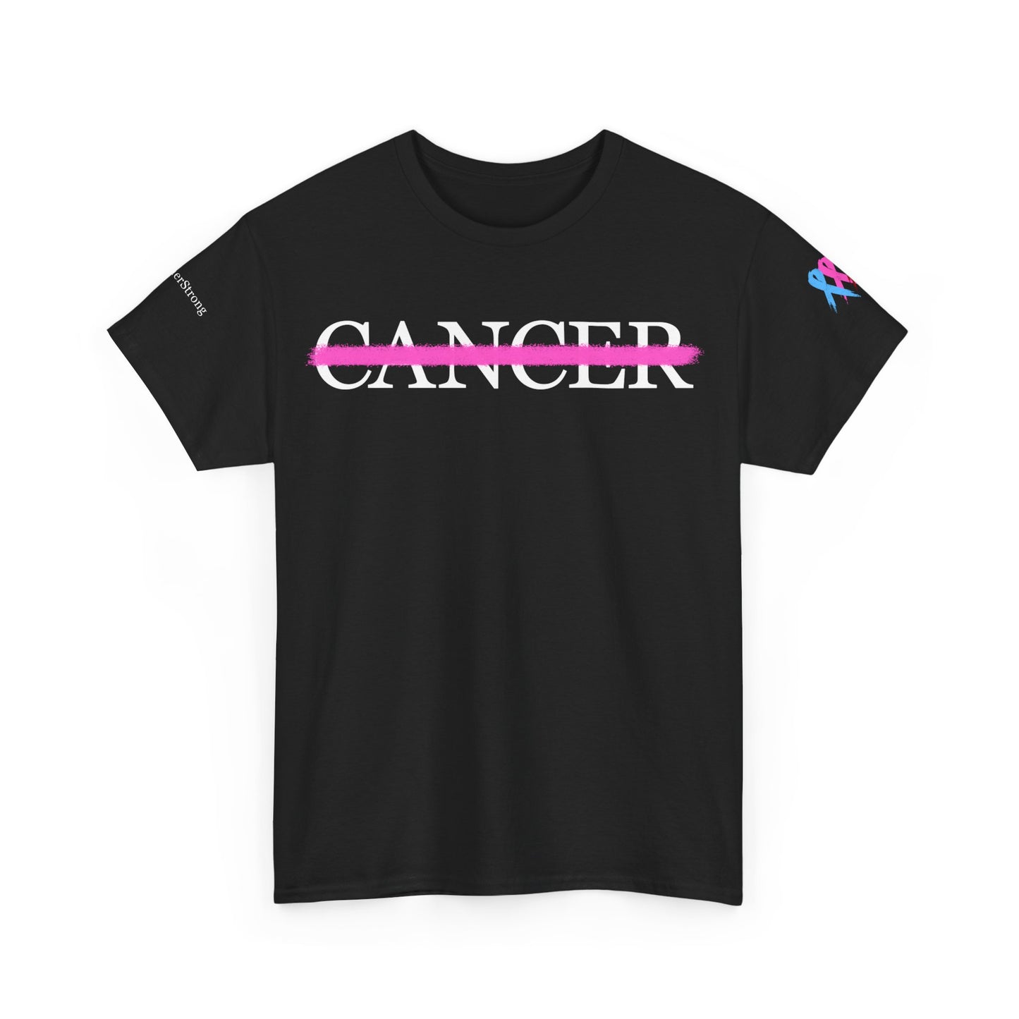 Empowerment In Black Cancel Cancer T-Shirt