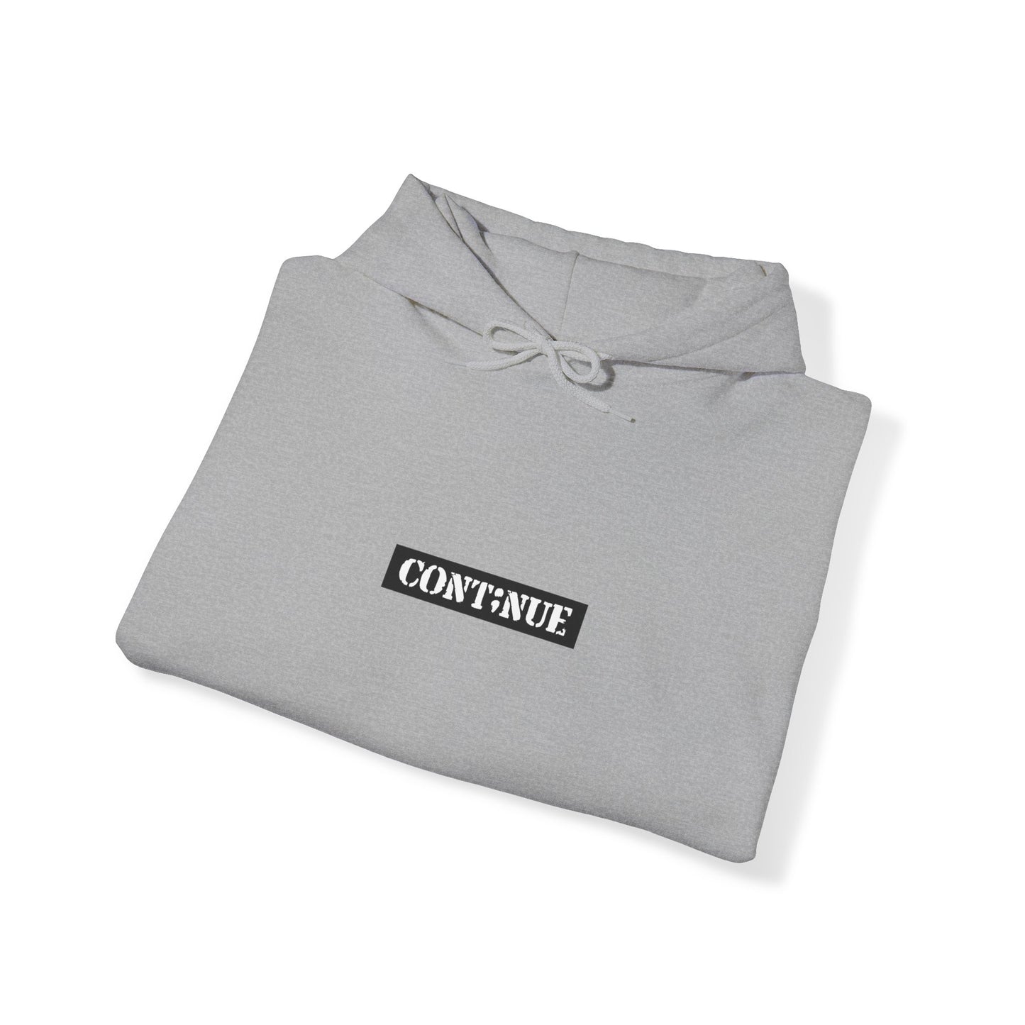 Continue Heavy Blend™ Hooded Sweatshirt