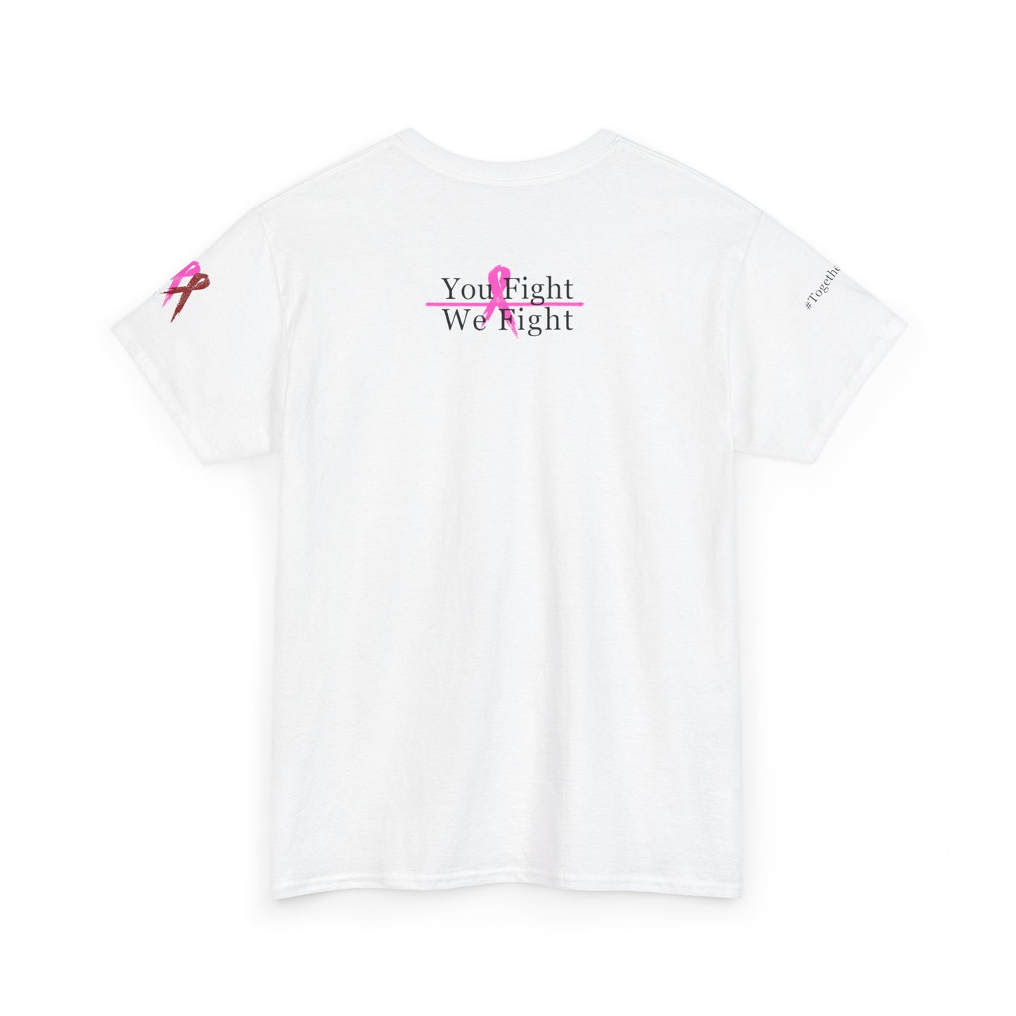 Breast Cancer Awareness White T-Shirt