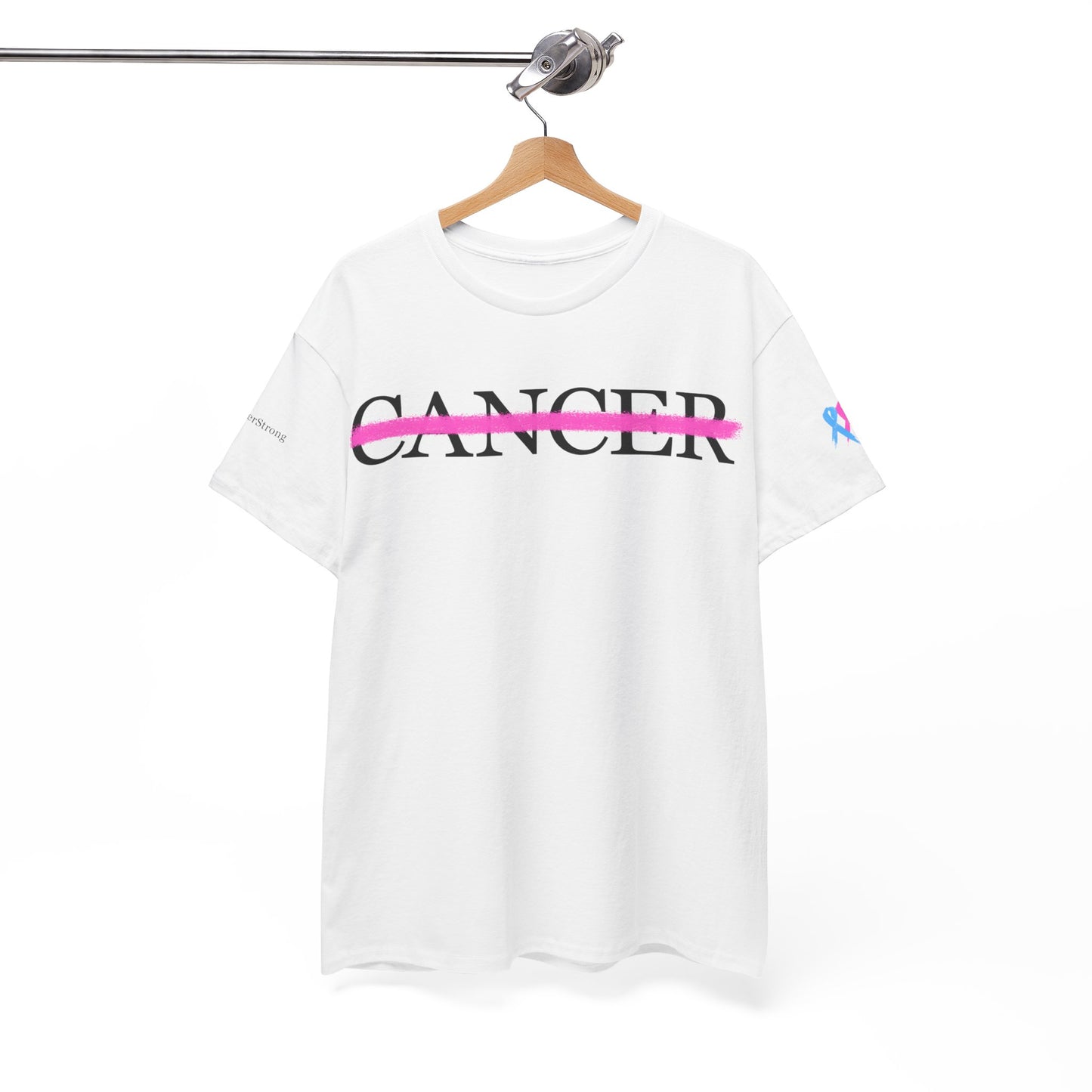 Breast Cancer Awareness White T-Shirt