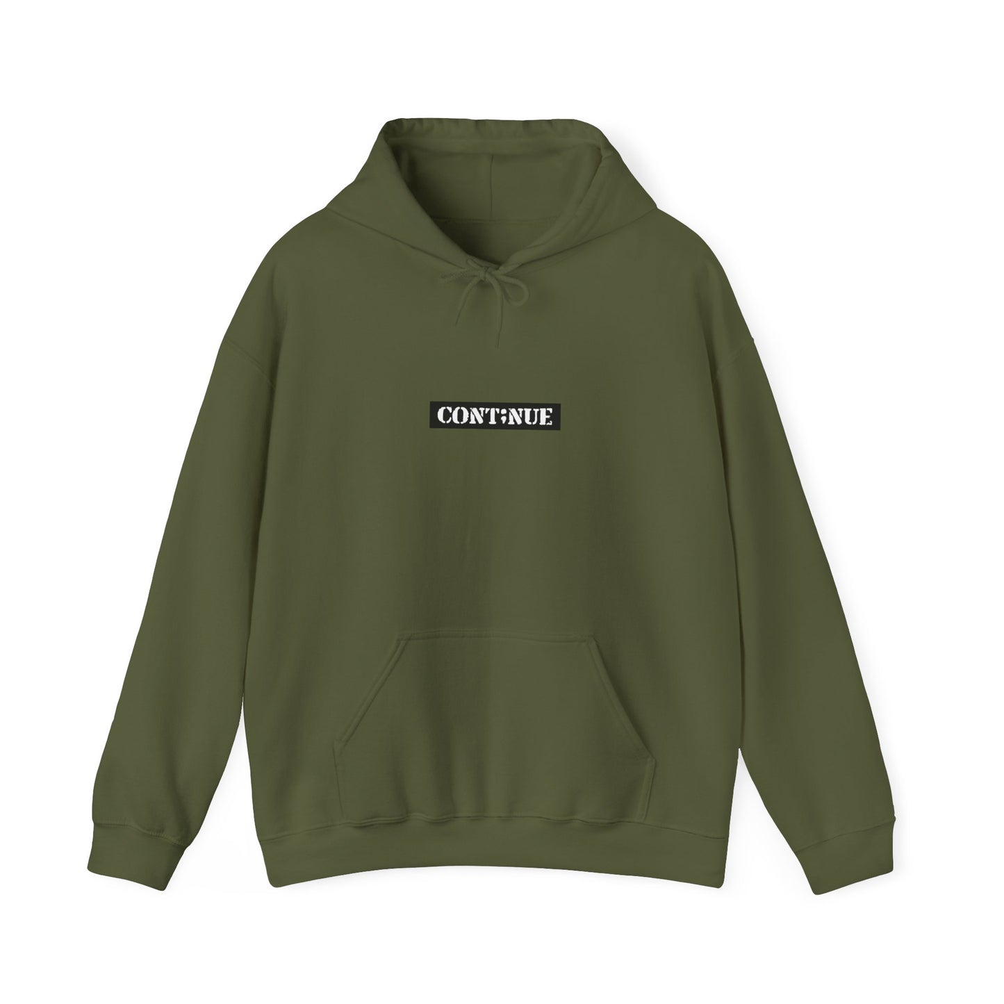 Continue Heavy Blend™ Hooded Sweatshirt