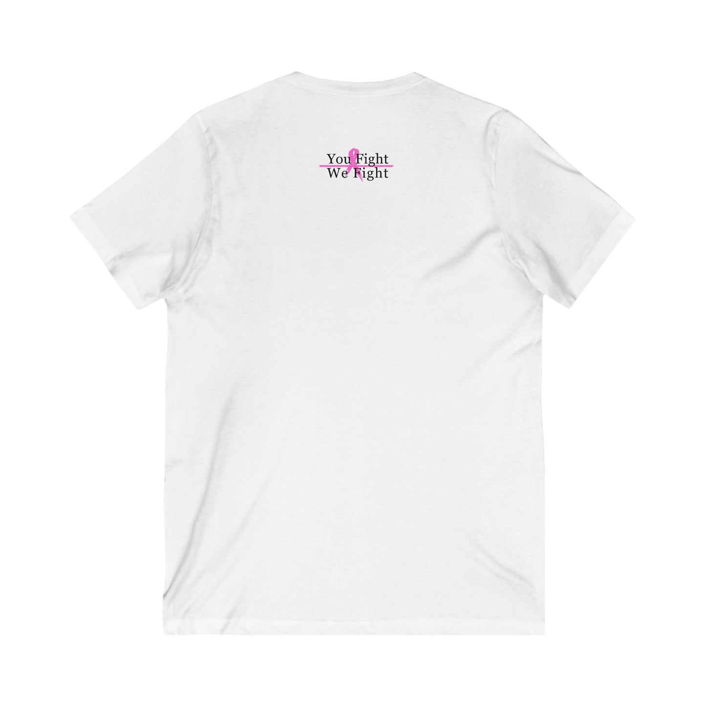 Empowerment In White Cancel Cancer T-Shirt