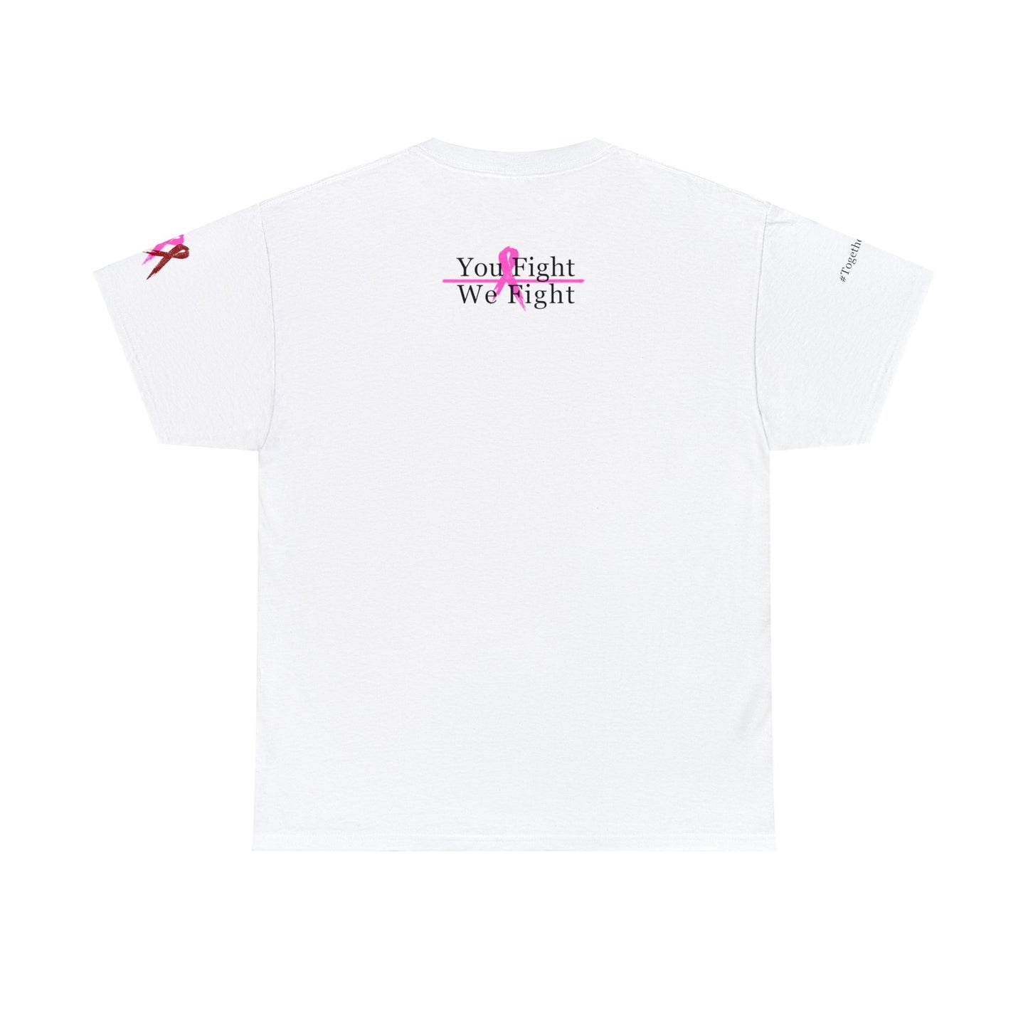 Breast Cancer Awareness White T-Shirt