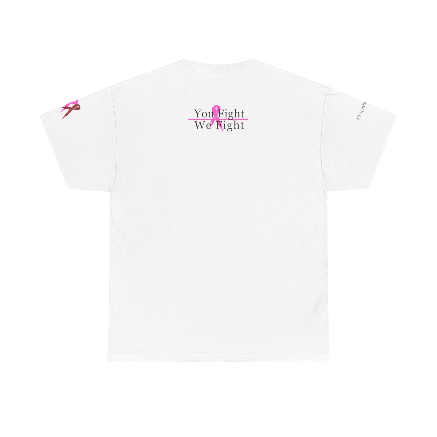 Breast Cancer Awareness White T-Shirt