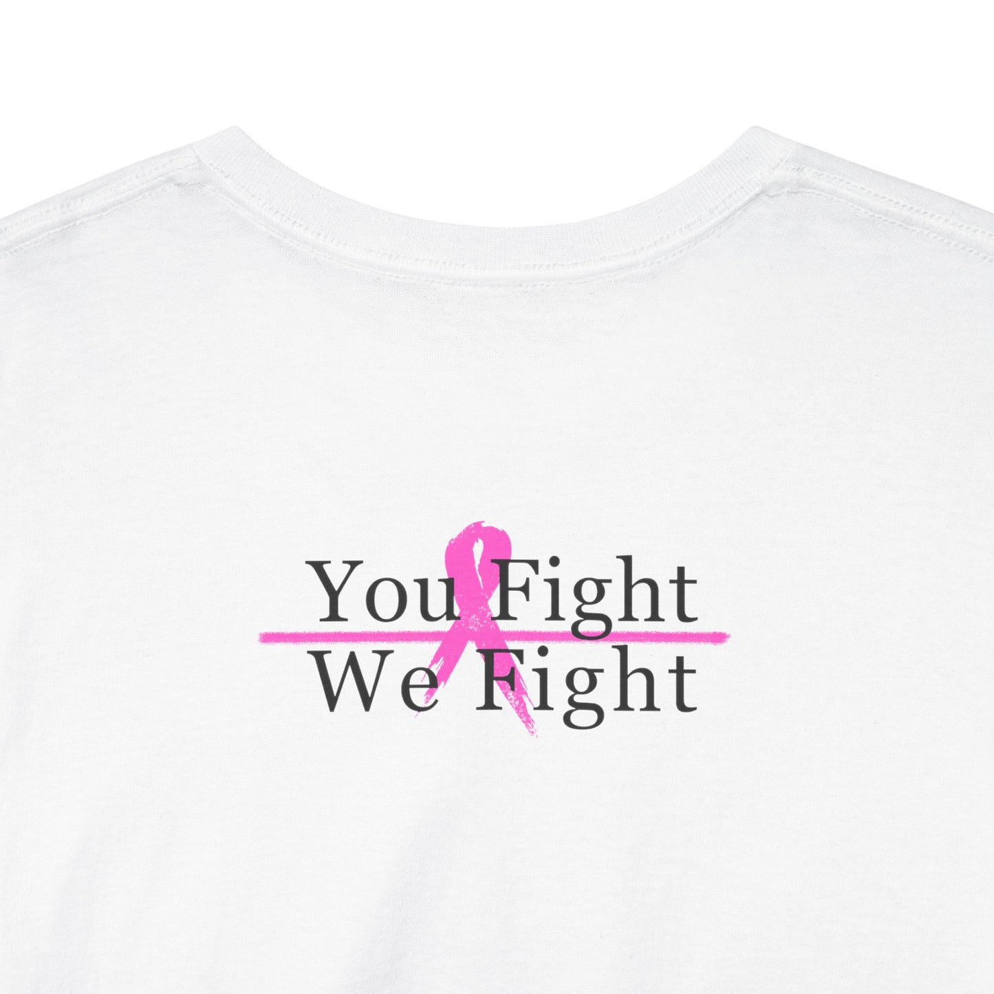 Breast Cancer Awareness White T-Shirt